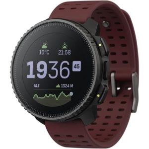 Montre connectée sport GPS - ALTIMETRE -SUUNTO VERTICAL BLACK RUBY Diamètre écran 49 mm