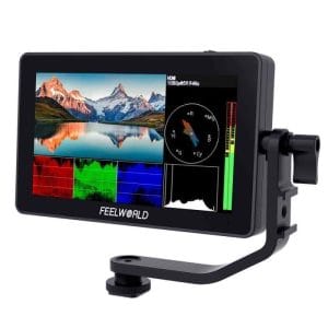FEELWORLD F6 PLUS 5.5 POUCES PETIT ÉCRAN TACTILE 3D LUT CAMÉRA MONITEUR DE TERRAIN