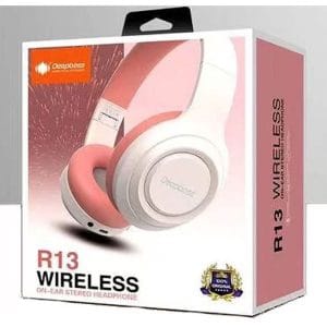 Casque Bandeau Sans Fil Microphone Portable Deepbass R13 écouteurs stéréo de jeu Pour téléphone smartphone