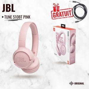 CASQUE Original JBL TUNE 510BT Rose