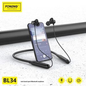 Écouteur Sport Bluetooth Noir BL34