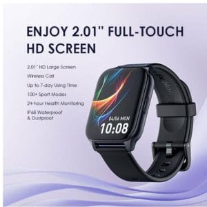 Watch 4 Plus Oraimo OSW-801 BT Call 2.01 HD Large Screen Smart Watch