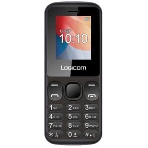 MOBILE  Téléphone portable basique Logicom Le Posh 185 1.77" Double SIM 32 Mo Noir