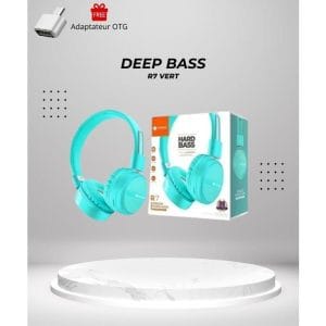 Casque Deepbass R7 Vert