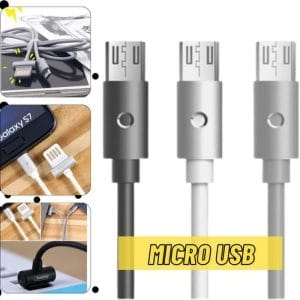 CÂBLE USB VERS MICRO USB RC-082M