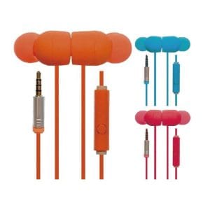 Ecouteur + Micro multicolore MF109236 - CITYTEK