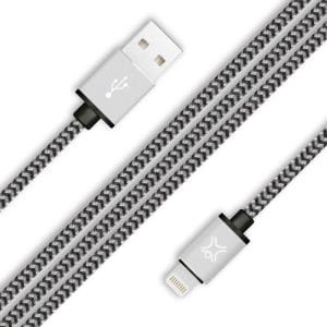 Xtreme Mac Câble MFI Ligthning Mac Argent 1,2m
